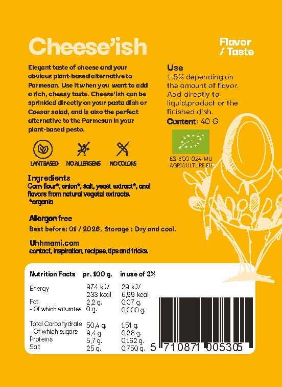 Chee'ish Tempero Sabor Queijo - Uhhmami - Image 3