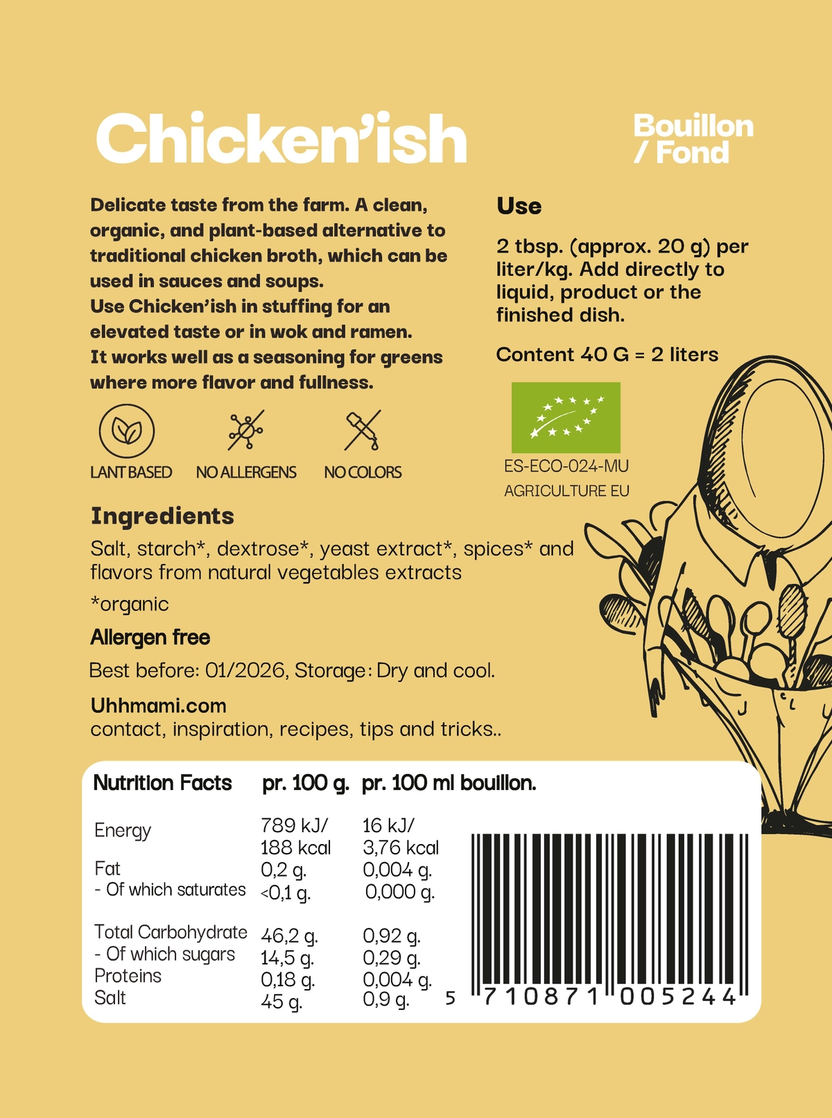 Chicken'ish Tempero Sabor Frango - Uhhmami - Image 4