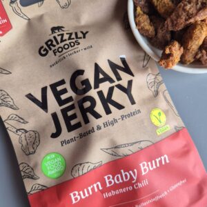 Vegan Jerky Burn Baby Burn - Grizzly Foods