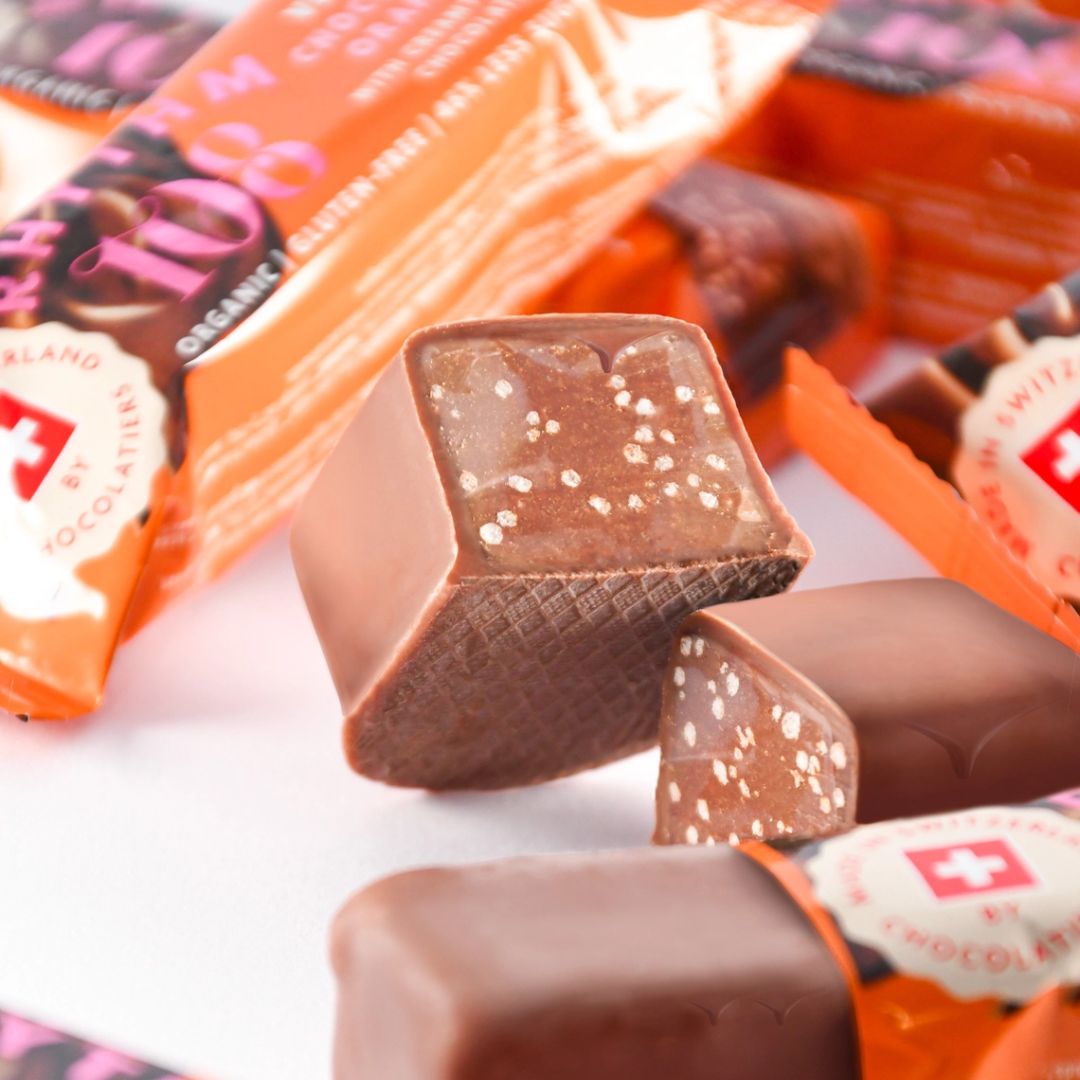 Barra de Chocolate Cremoso com Laranja - Rhythm 108