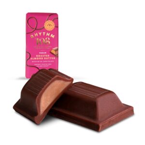 Barra de Chocolate com Recheio de Amêndoa e Sal Marinho - Rhythm 108