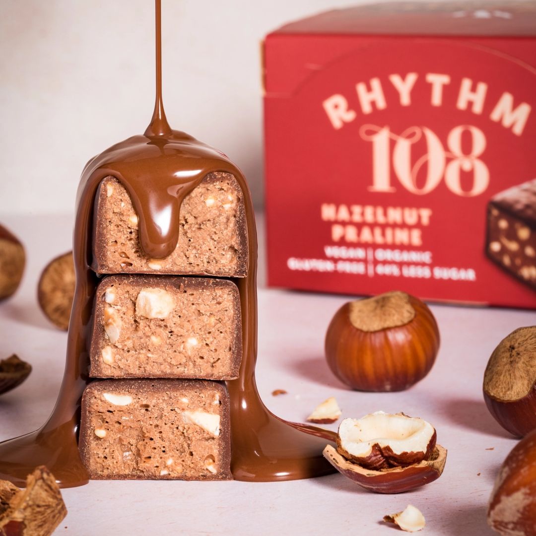 Barra de Chocolate Cremoso com Praliné de Avelã - Rhythm 108 - Image 3