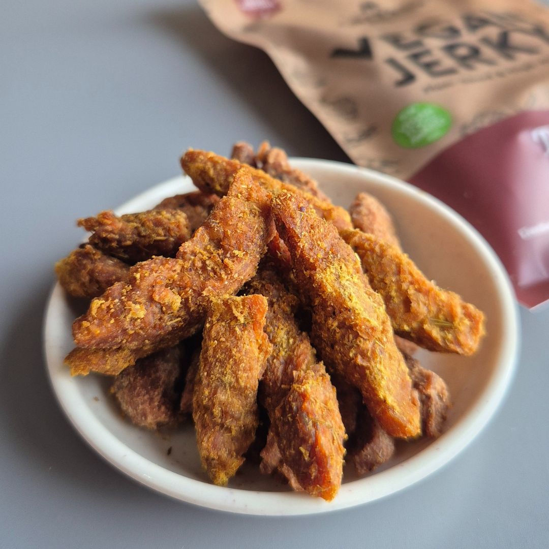 Vegan Jerky Teriyaki - Grizzly Foods - Image 2