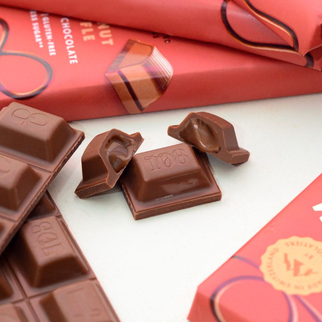 Barra de Chocolate com Recheio de Trufa de Avelã - Rhythm 108 - Image 2