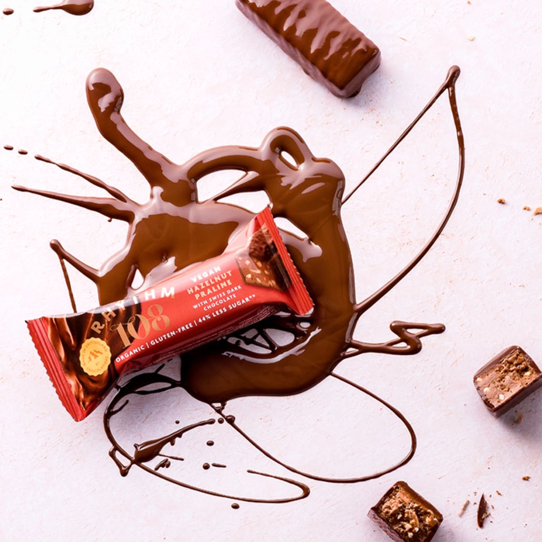 Barra de Chocolate Cremoso com Praliné de Avelã - Rhythm 108 - Image 5