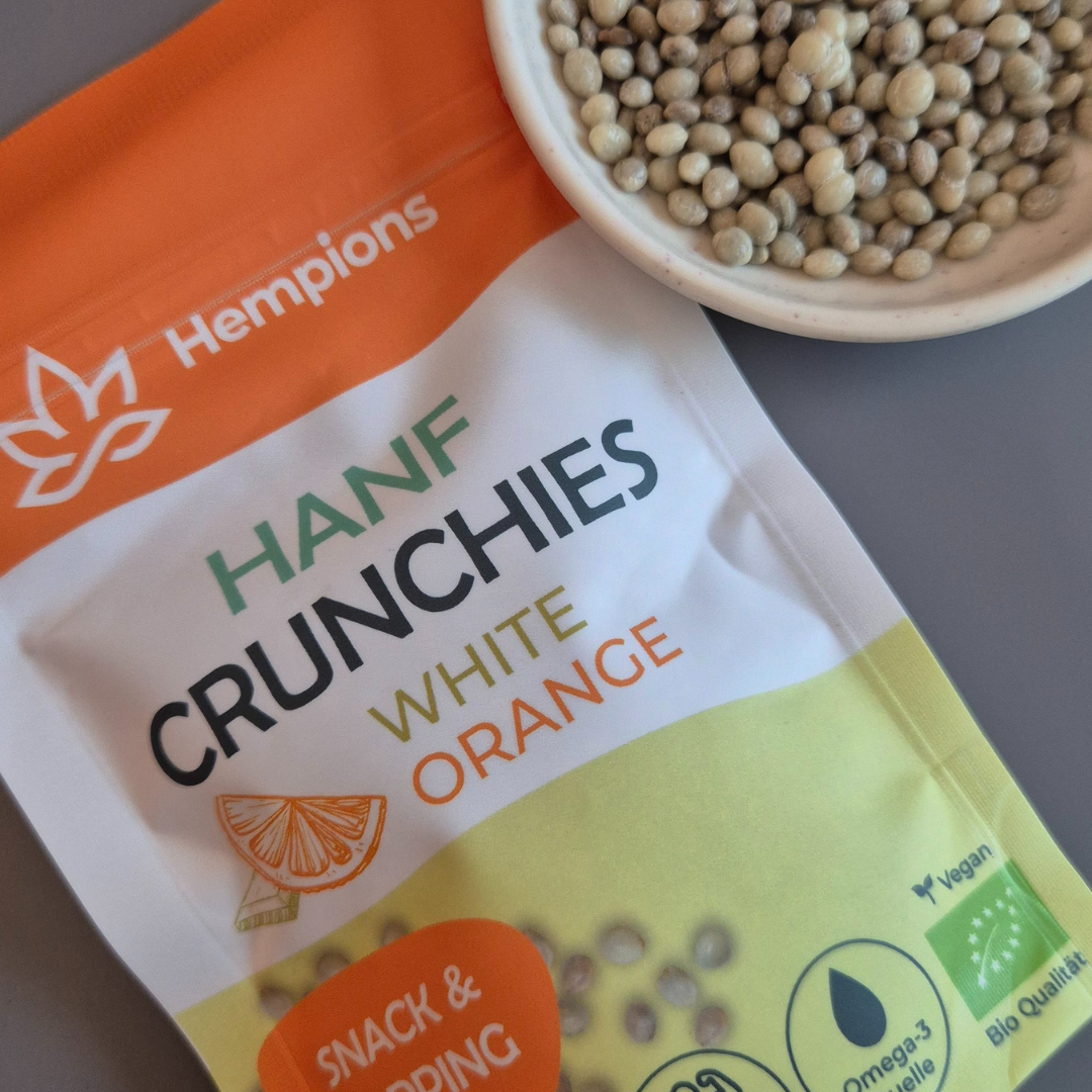 Hemp Crunchies White Orange - Hempions